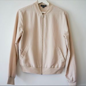American Apparel spring cream lightweight jacket